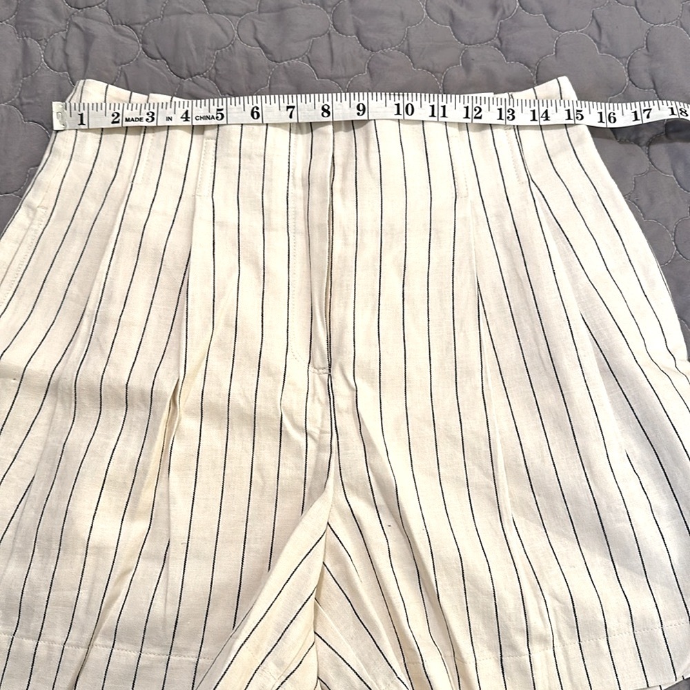 Ann Taylor high waist Linen shorts NWT - Picture 6 of 9